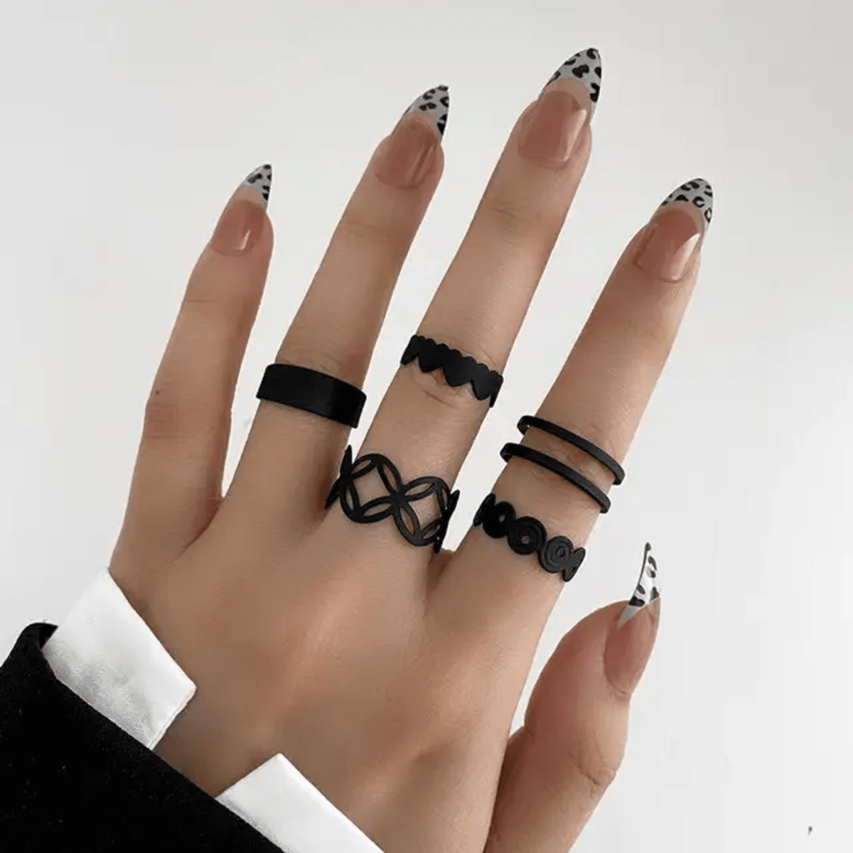 The Midnight Noir Matte Black Ring