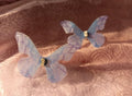 Sheer Organza 3D Butterfly Stud Earrings