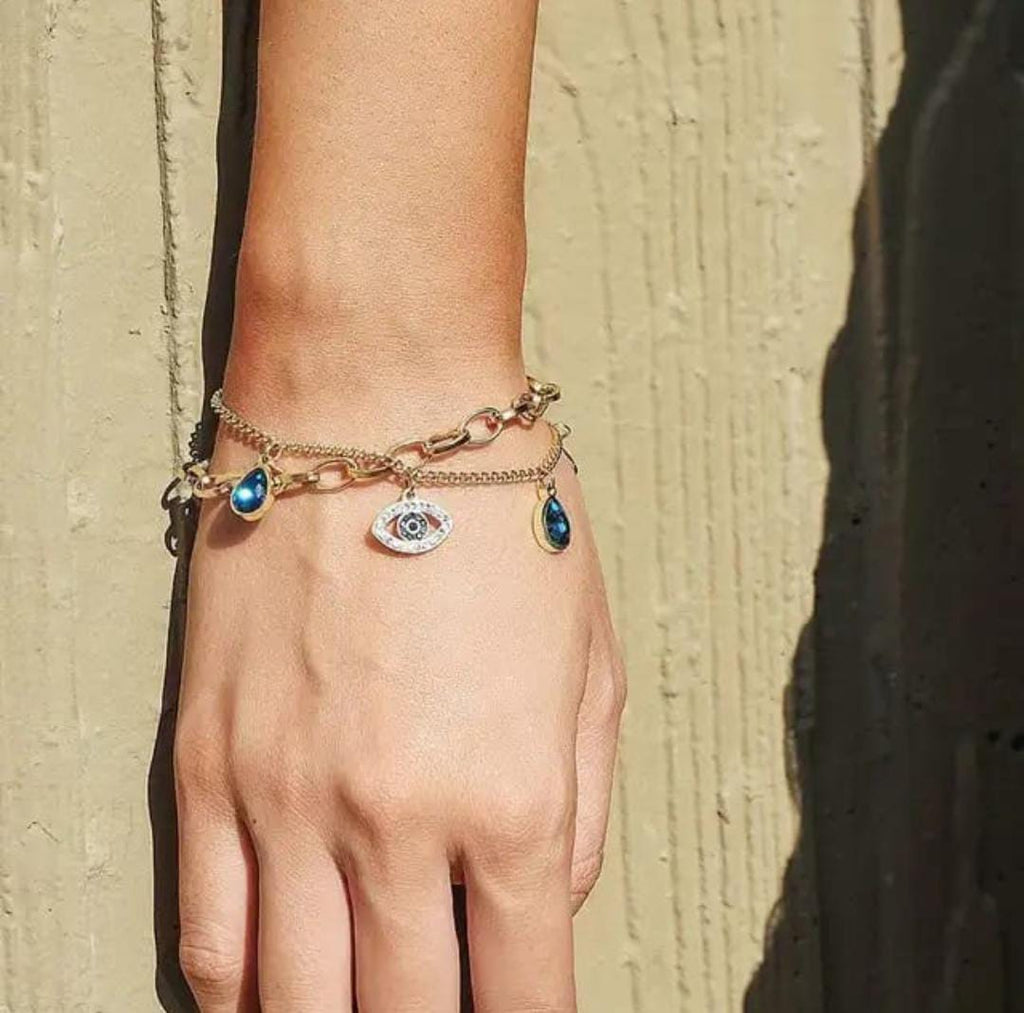 Mystic Protection Layered Charm Bracelet