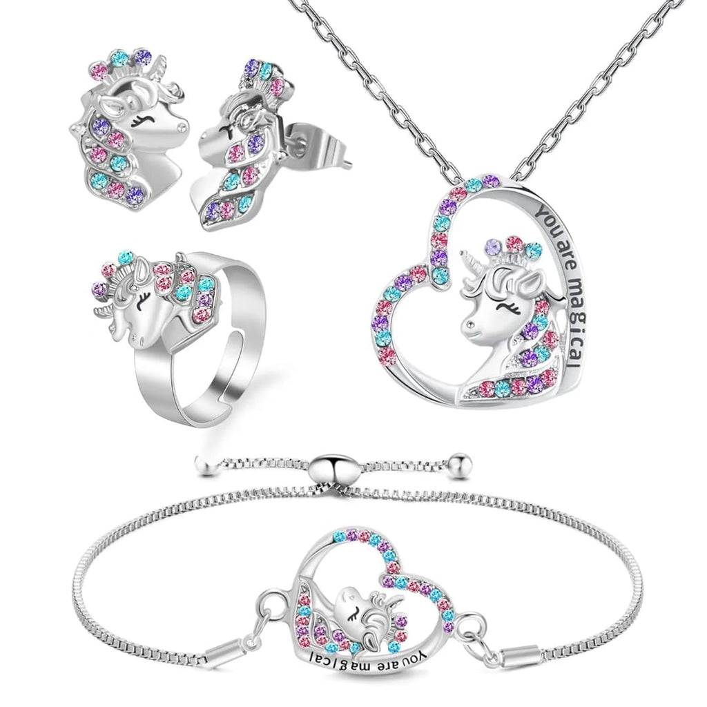 The "You Are Magical" Unicorn Jewelry Set