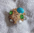 The Siren’s Treasure Starfish Cluster Ring