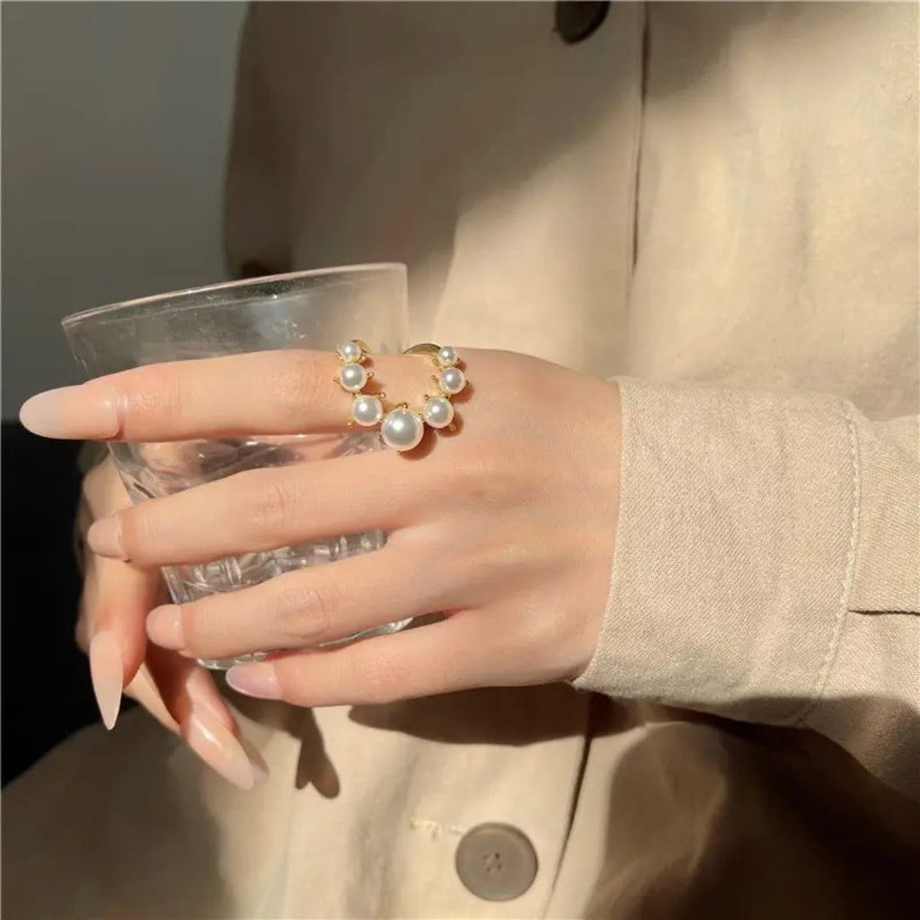 The Arch Pearl Statement Ring
