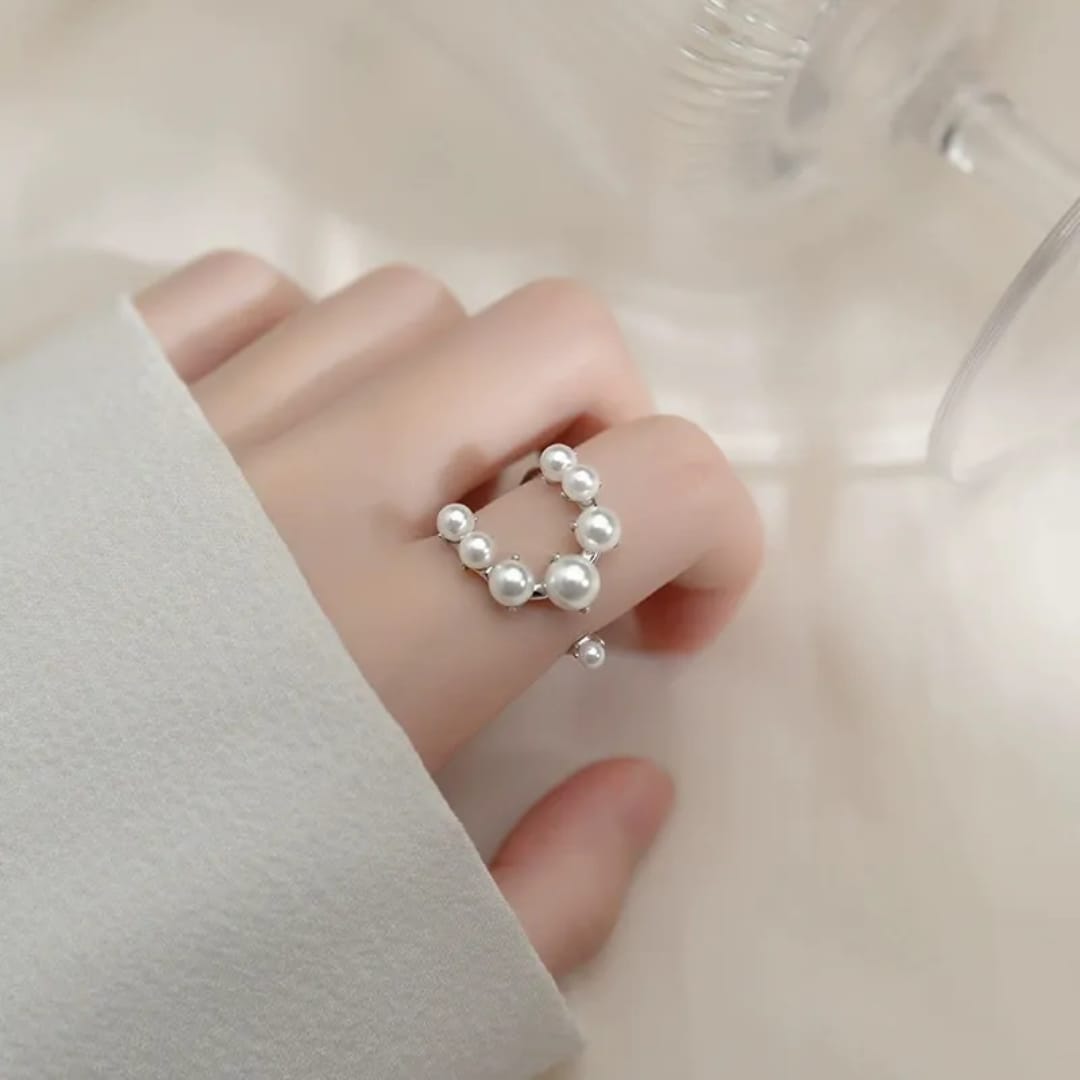 The Arch Pearl Statement Ring