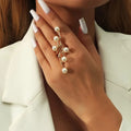 The Constellation Pearl Vine Ring
